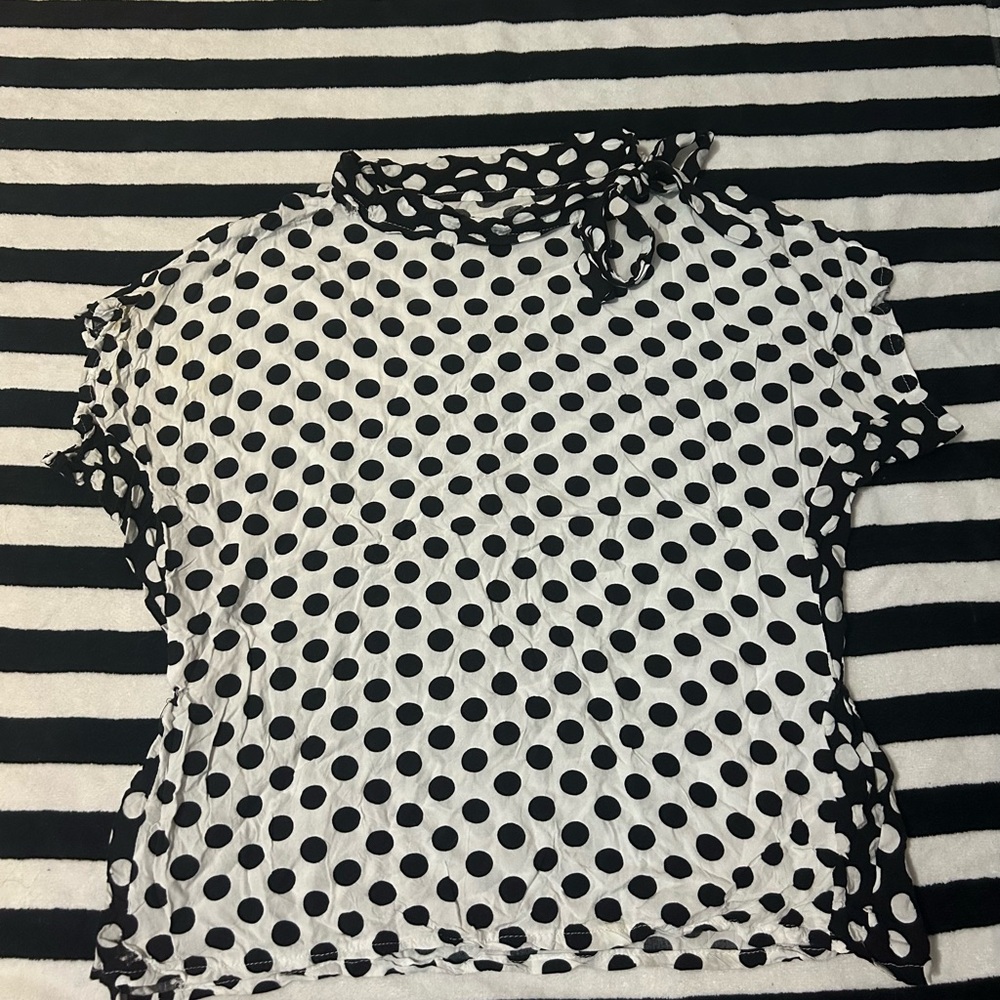 Polka Dot Women's Top